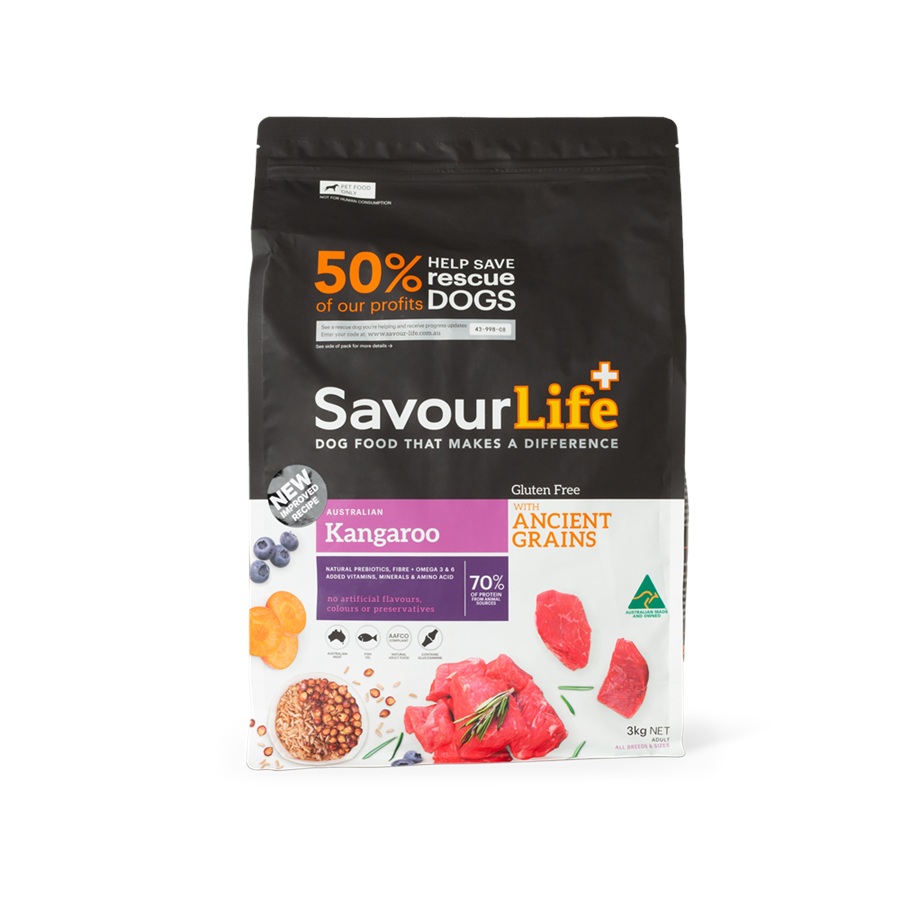 SavourLife Ancient Grains with Australian Kangaroo Dog Food